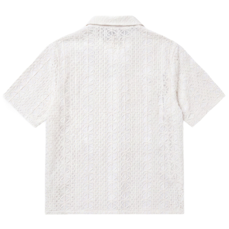 CAMISA BORDADA CALADA HOMBRE PROJECT X PARIS CON FLOR