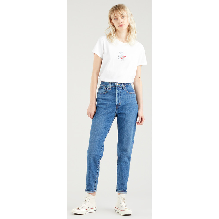 VAQUERO MUJER  LEVIS HIGH WAISTED MOM JEAN FIT THE
