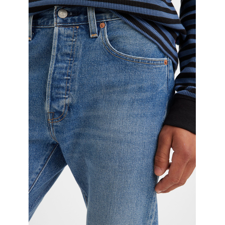 VAQUERO HOMBRE  LEVI'S 501® SLIM TAPER MED INDIGO - F