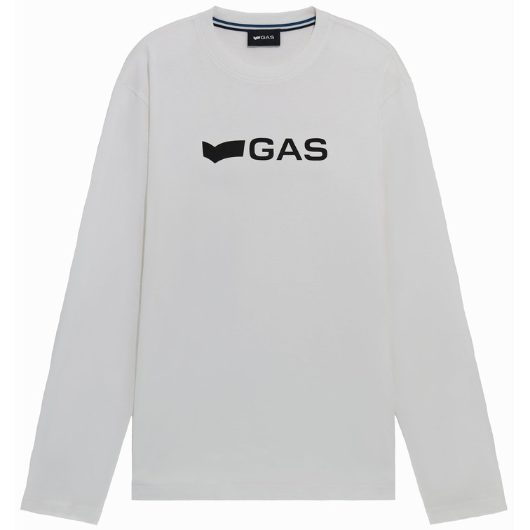 CAMISETA HOMBRE  GAS DHARIS M/L LOGO G.