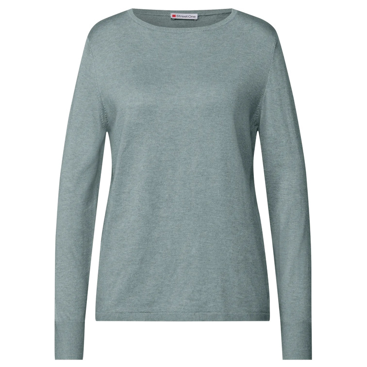 CAMISETA MUJER  STREET QR_BASIC ROUNDED U-BOAT NECK