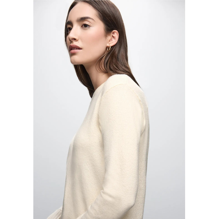 JERSEY MUJER  STREET LTD QR_ROUND NECK SWEATER