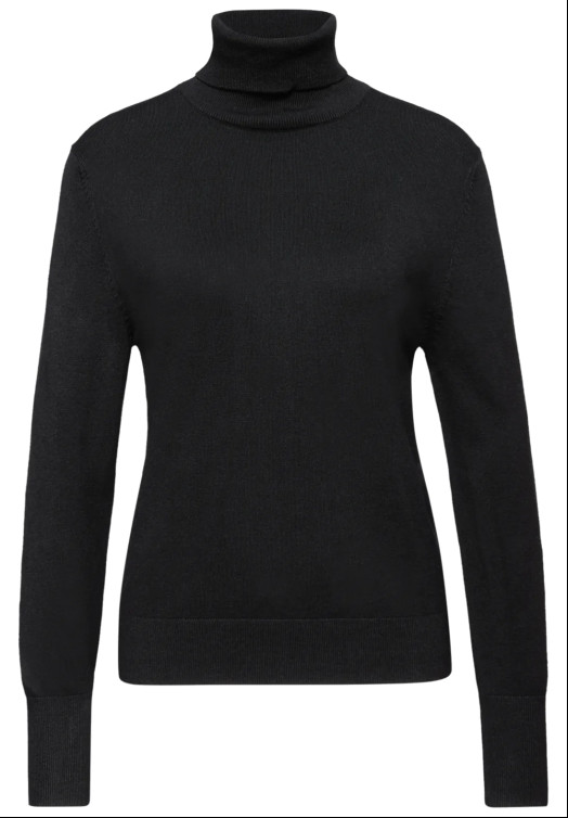 CAMISETA MUJER  STREET LTD QR_BASIC ROLL-NECK