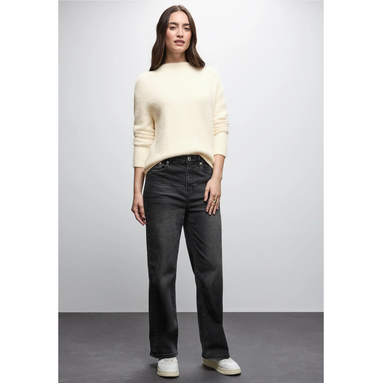 JERSEY MUJER  STREET LTD QR_FLUFFY TURTLE SWEATER