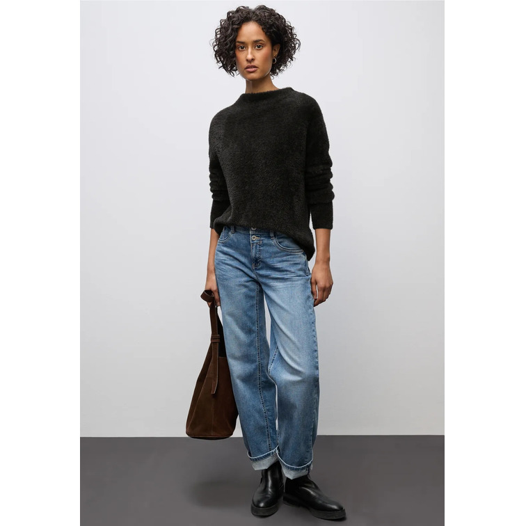 JERSEY MUJER  STREET LTD QR_FLUFFY TURTLE SWEATER