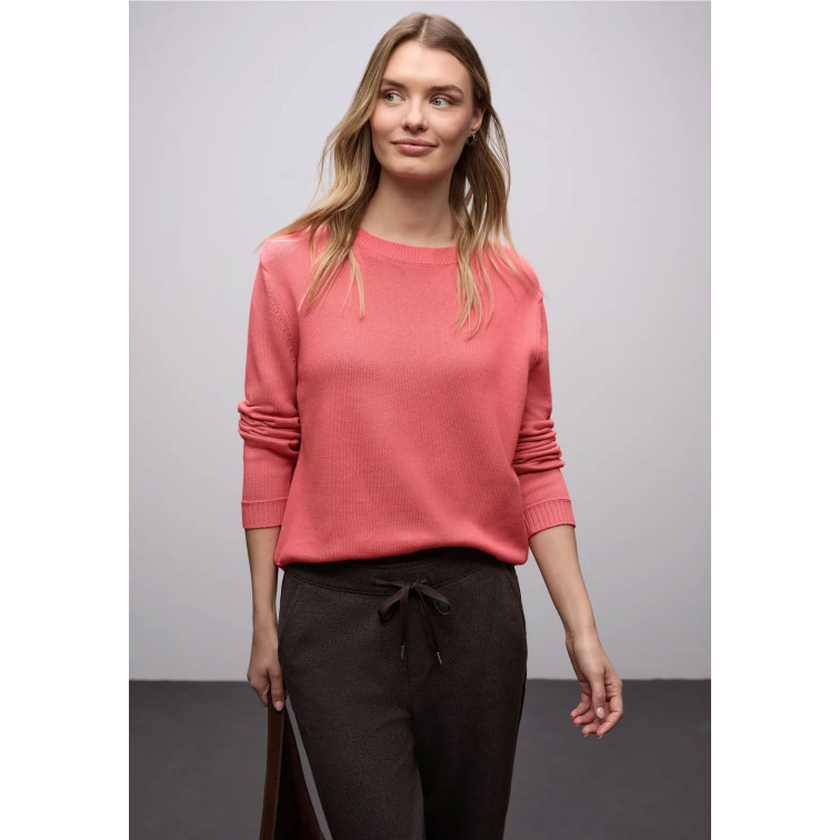 JERSEY MUJER  STREET COTTON ROUND NECK