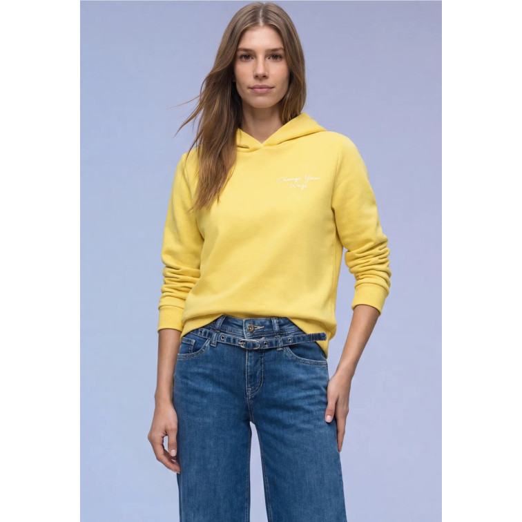 SUDADERA MUJER  STREET SWEAT HOODY W. BACKPRINT