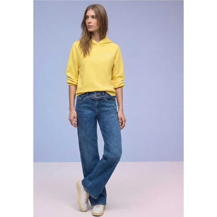 SUDADERA MUJER  STREET SWEAT HOODY W. BACKPRINT