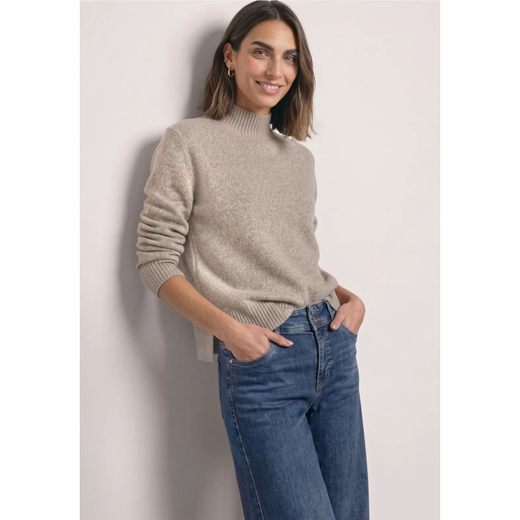 MUJER LTD QR_COSY MOULINé SWEATER 27871