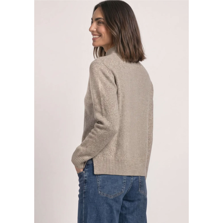 MUJER LTD QR_COSY MOULINé SWEATER 27871