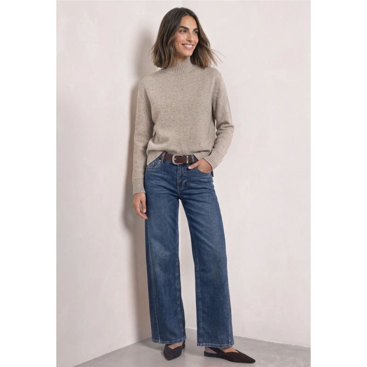 MUJER LTD QR_COSY MOULINé SWEATER 27871