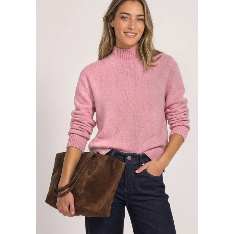 MUJER LTD QR_COSY MOULINé SWEATER 27938