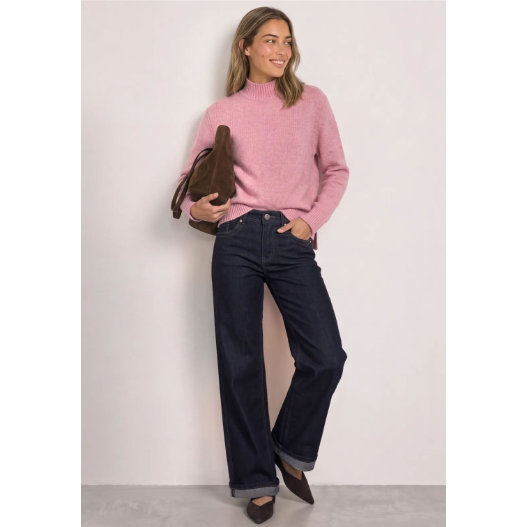 MUJER LTD QR_COSY MOULINé SWEATER 27938