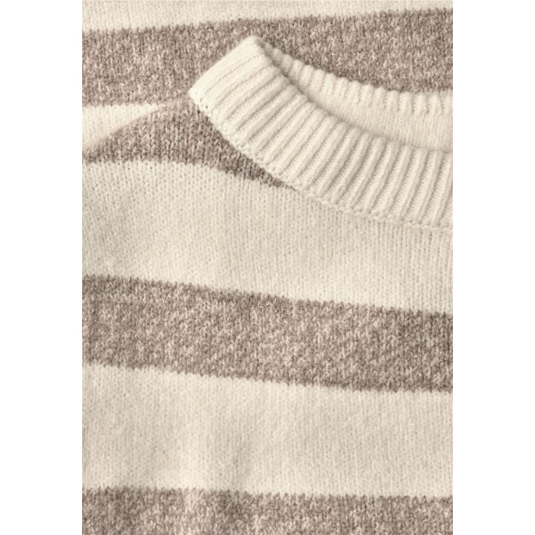 MUJER LTD QR_COSY STRIPED SWEATER U- 37931
