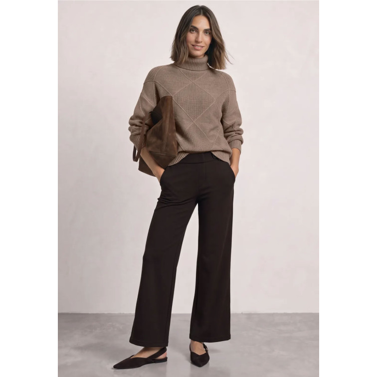 MUJER LTD QR_COSY STRUCTURE SWEATER 17871