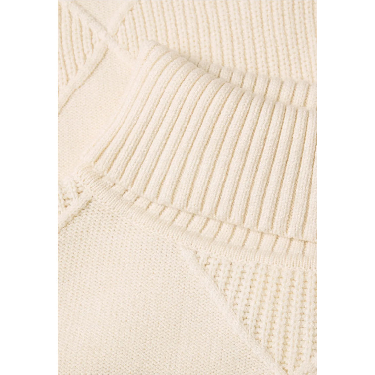 MUJER LTD QR_COSY STRUCTURE SWEATER 17931