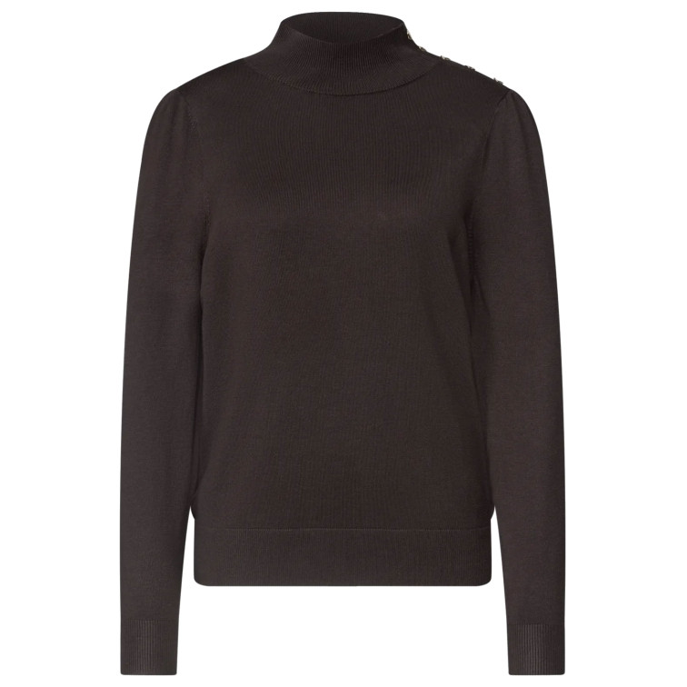 MUJER FEMININE SWEATER_BUTTON DETAIL 17874