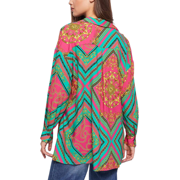 CAMISA CON ESTAMPADO ALL-OVER MUJER GAUDI