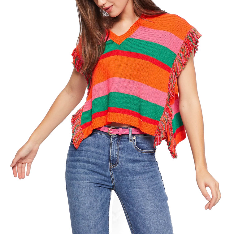 JERSEY A RAYAS MULTICOLOR MUJER GAUDI