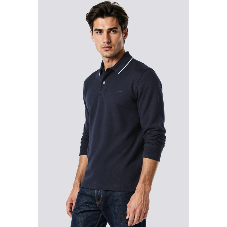 POLO HOMBRE  GAS RALPH/S M/L LOGO G.