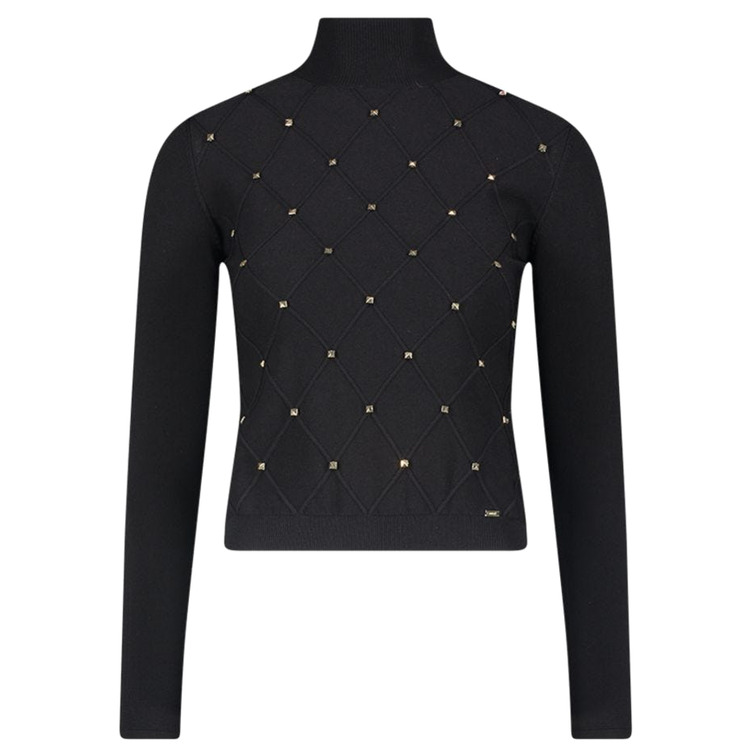 JERSEY DE CUELLO ALTO CON TACHUELAS MUJER GAUDI