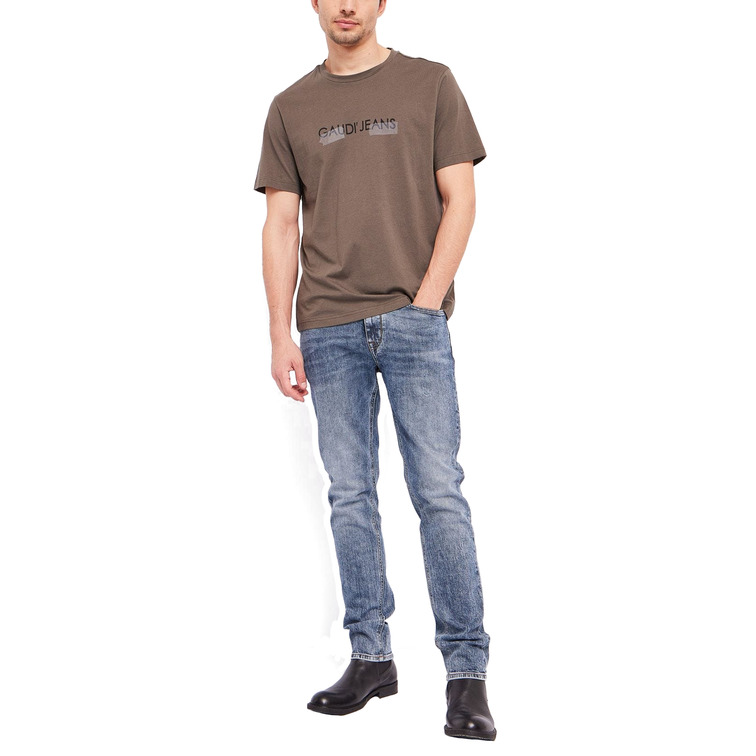 CAMISETA HOMBRE  GAUDI T-SHIRT GIROCOLLO MANICA CORTA