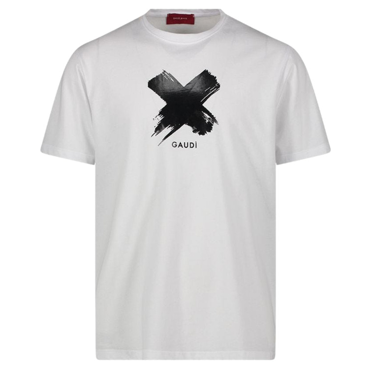 CAMISETA HOMBRE  GAUDI T-SHIRT GIROCOLLO MANCIA CORTA