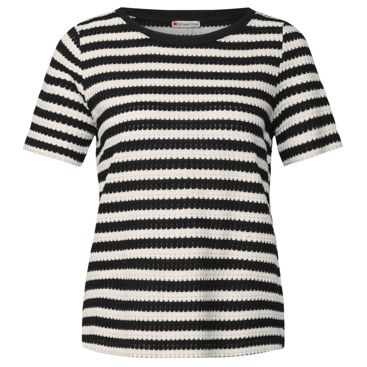 CAMISETA MUJER  STREET LTD QR SUMMER YDS STRIPE KNIT