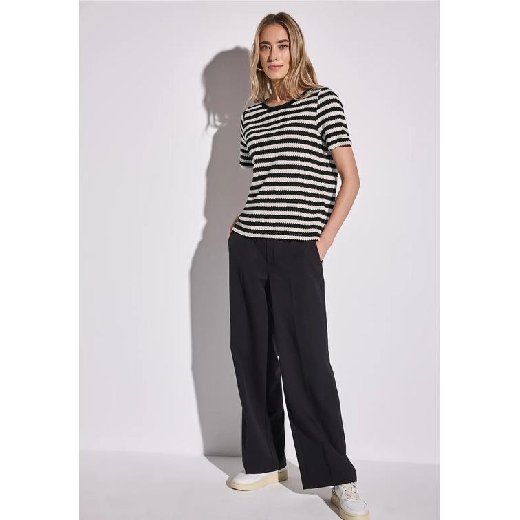 CAMISETA MUJER  STREET LTD QR SUMMER YDS STRIPE KNIT