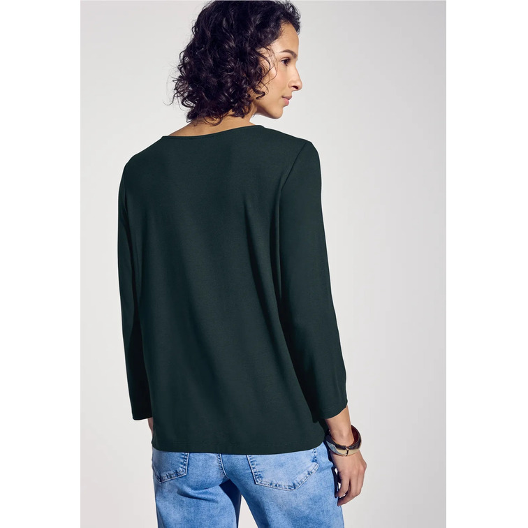 CAMISETA DE JERSEY MUJER STREET ONE CON DETALLES