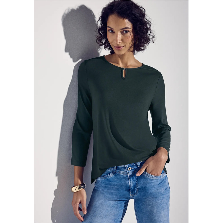 CAMISETA DE JERSEY MUJER STREET ONE CON DETALLES