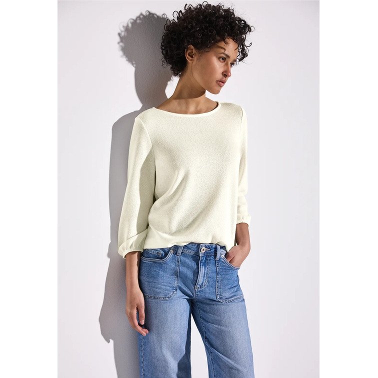 CAMISA MUJER  STREET KNIT LOOK SHIRT 3/4 SLEEVES