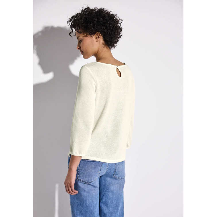 CAMISA MUJER  STREET KNIT LOOK SHIRT 3/4 SLEEVES