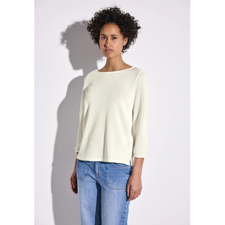 CAMISA MUJER  STREET KNIT LOOK SHIRT 3/4 SLEEVES