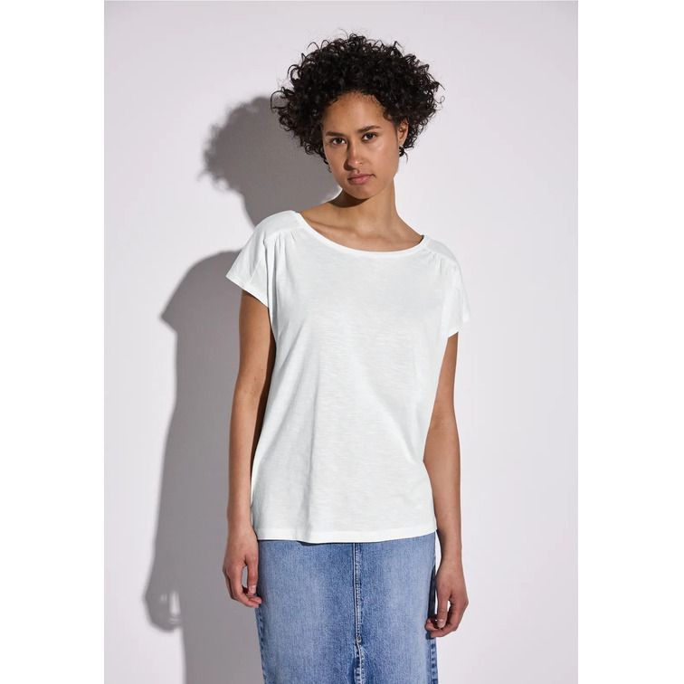 CAMISETA MUJER  STREET SHIRT W.GATHERING AT SHOULDER