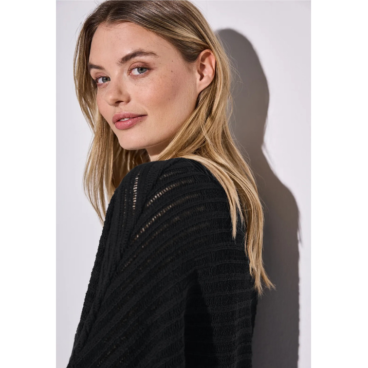 CAMISETA MUJER  STREET SUMMER KNIT LOOK STRUCTURE SHI