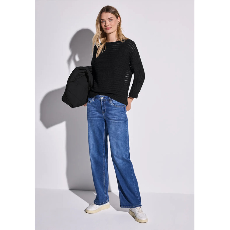 CAMISETA MUJER  STREET SUMMER KNIT LOOK STRUCTURE SHI