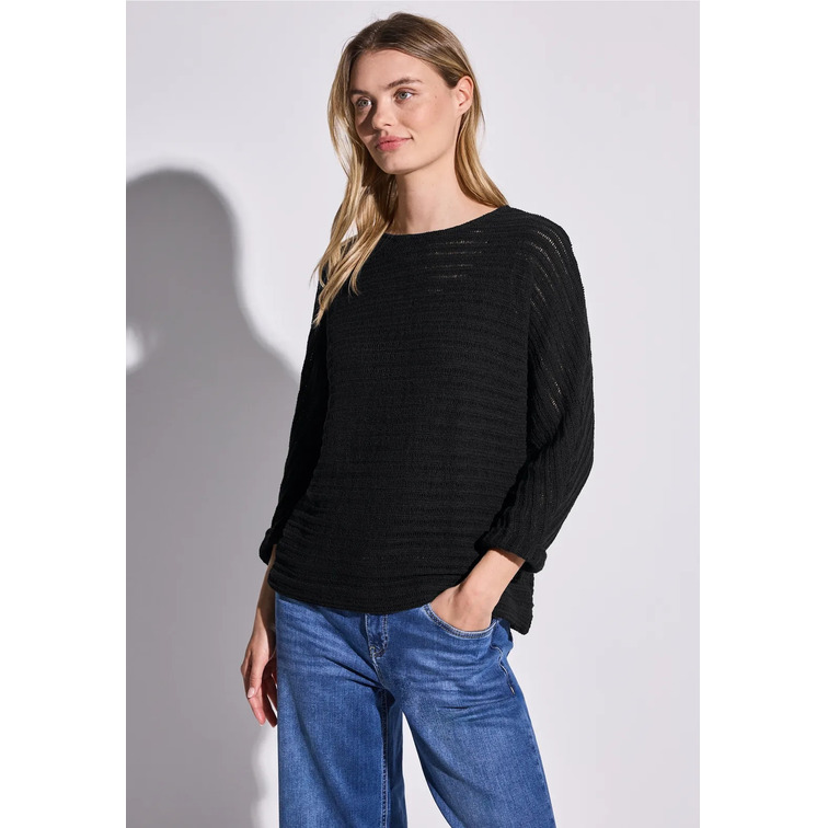 CAMISETA MUJER  STREET SUMMER KNIT LOOK STRUCTURE SHI