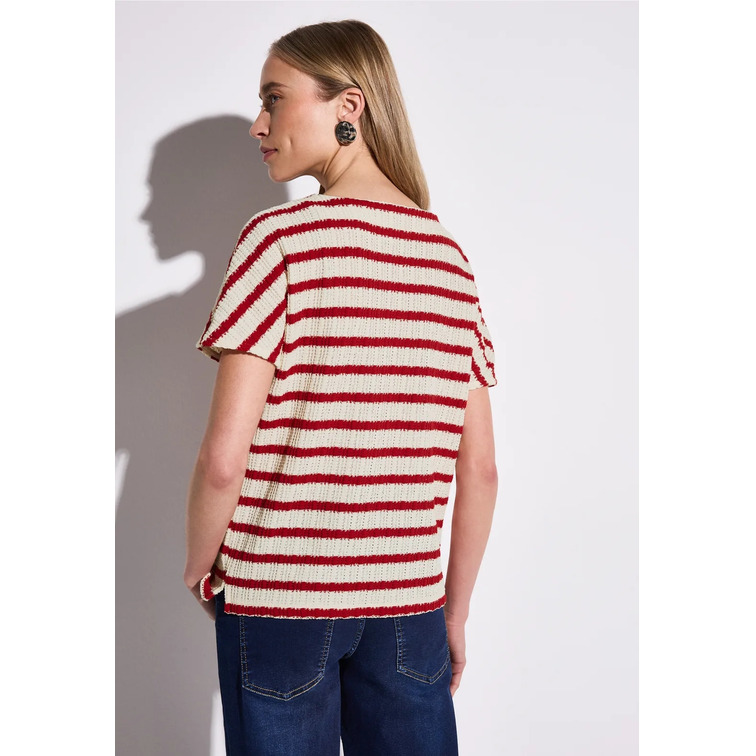 CAMISETA MUJER  STREET STRIPE STRUCTURE SHIRT