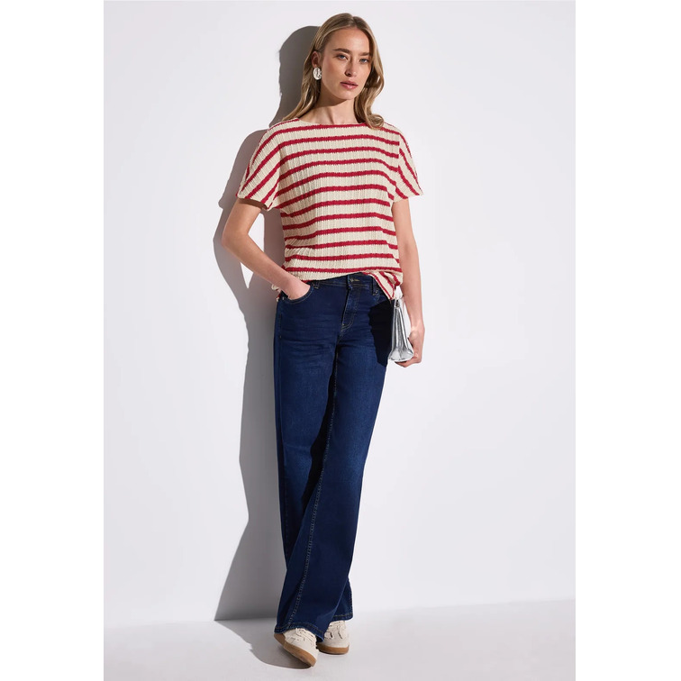 CAMISETA MUJER  STREET STRIPE STRUCTURE SHIRT