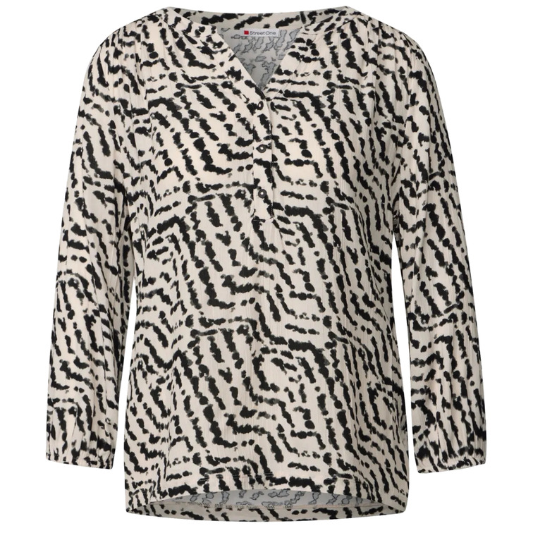 CAMISETA MUJER  STREET PRINTED MAT-MIX SHIRT W.BUTTON