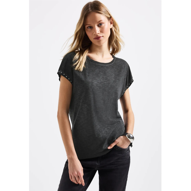 CAMISETA EFECTO DESGASTADO MUJER STREET ONE