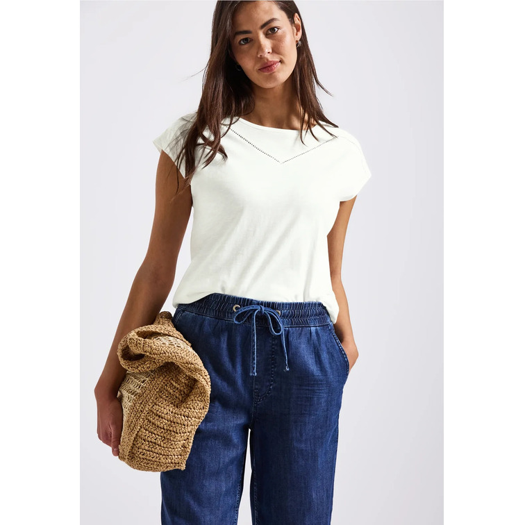 CAMISETA MUJER  STREET LTD QR SHIRT W.DECO TAPE