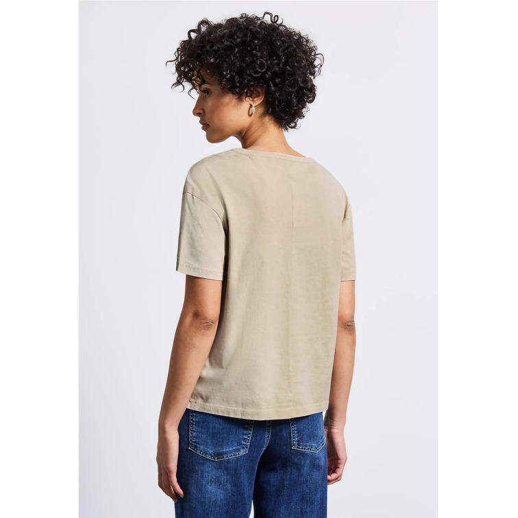 CAMISETA MUJER  STREET WASHED STONE ARTWORK SHIRT