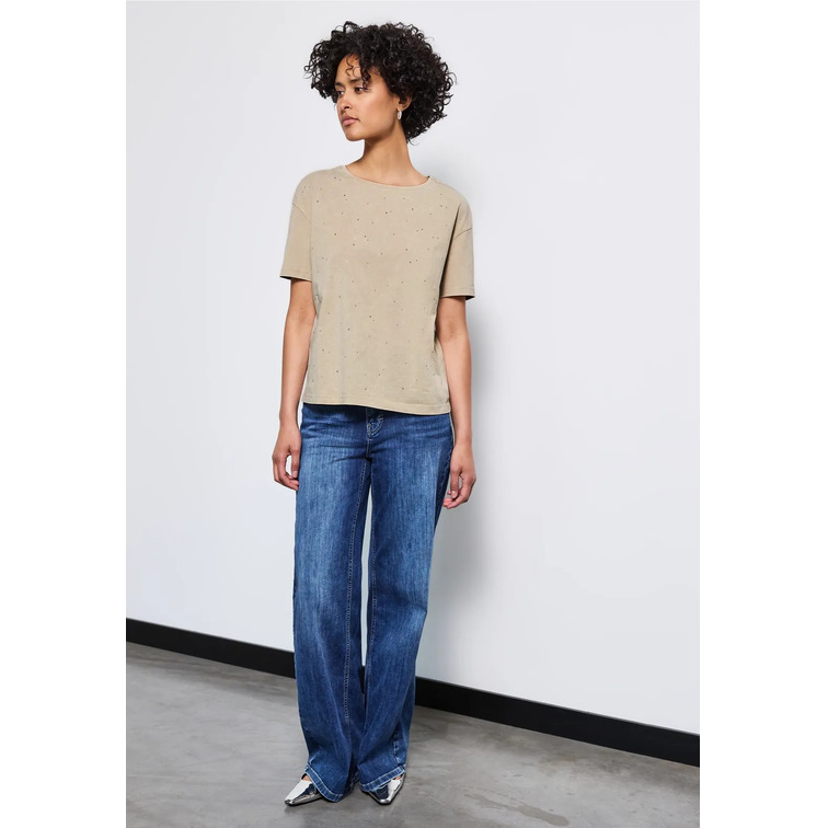 CAMISETA MUJER  STREET WASHED STONE ARTWORK SHIRT
