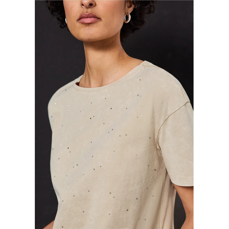 CAMISETA MUJER  STREET WASHED STONE ARTWORK SHIRT
