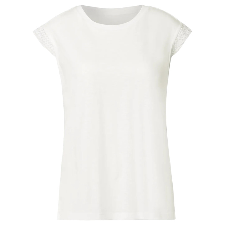 CAMISETA MUJER  STREET SHIRT W.CROCHET CUFFS
