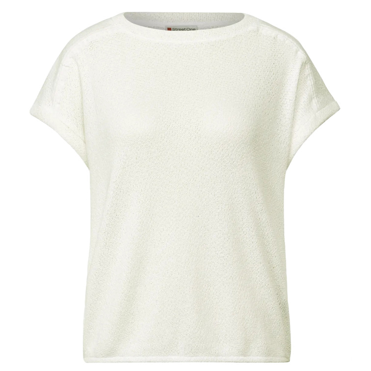 CAMISETA MUJER  STREET SUMMER KNIT LOOK SHIRT