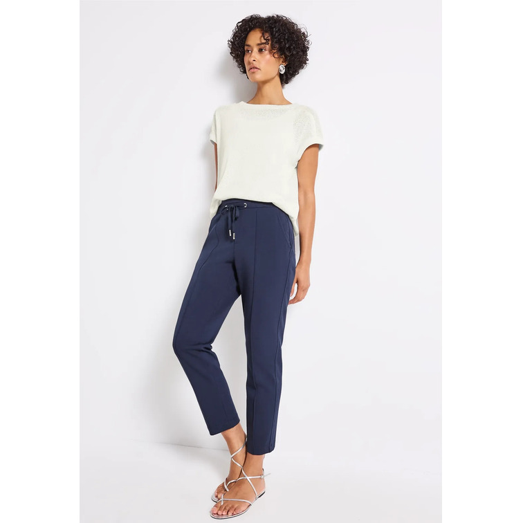 CAMISETA MUJER  STREET SUMMER KNIT LOOK SHIRT