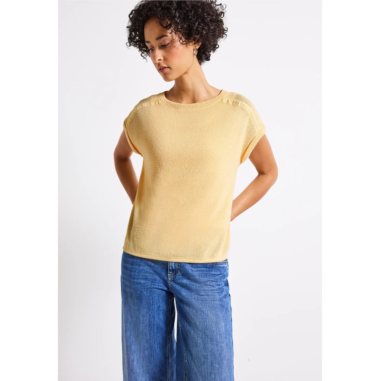 CAMISETA MUJER  STREET SUMMER KNIT LOOK SHIRT 16901